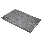 Dalle Granit Gris Foncé G654: larg. 40 cm x long. 60 cm